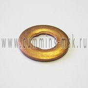 Шайба уплотнительная форсунки медная Камминс 2,8